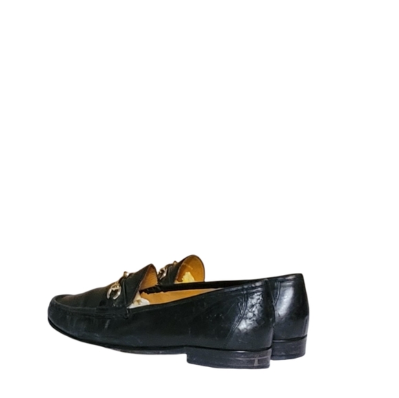 Vintage Men Black Leather Loafers By Cole Haan Size 10M/Men Designer Shoes/ Men main image 5